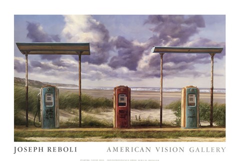 Framed Sea Pumps Print