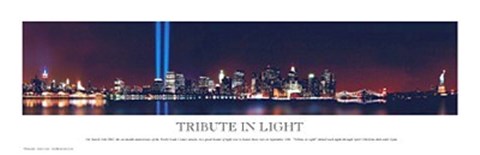 Framed Tribute in Light Print