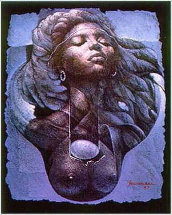 Framed Sensualite Print