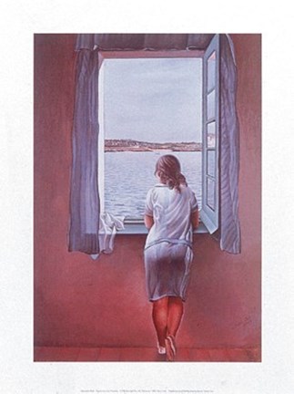 Framed Person at the Window, c.1925 Print