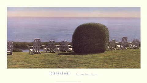 Framed Oceanfront View Print