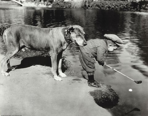 Framed Golf Buddies Print