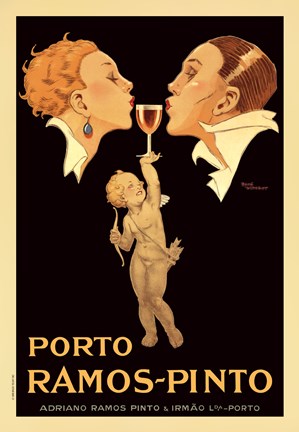 Framed Porto Ramos Print