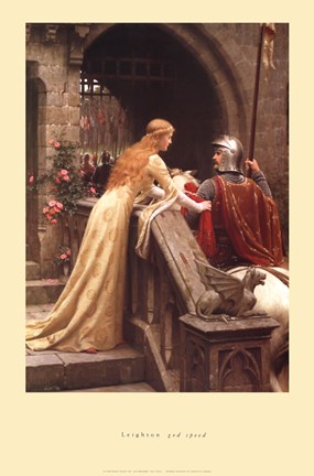 Framed God Speed Print