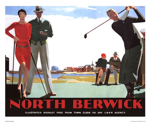 Framed North Berwick Print