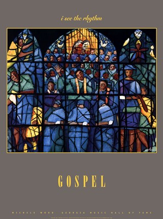Framed Gospel Print
