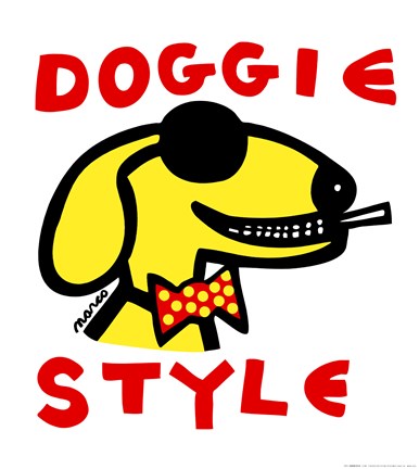 Framed Doggie Style Print