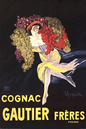 Framed Cognac Gautier Freres Print