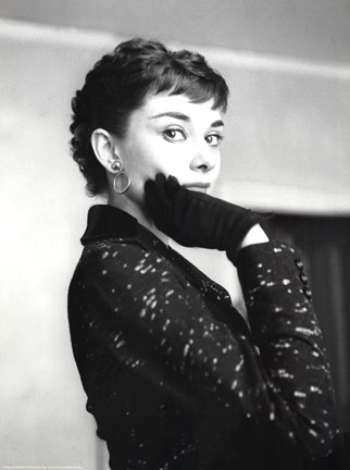 Framed Audrey Hepburn Print