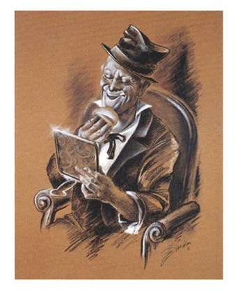 Framed Poudre de Malice Print