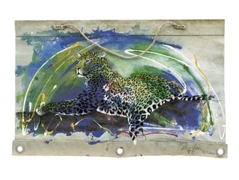 Framed Leopard Print