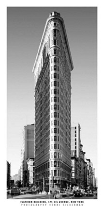 Framed Flatiron Building Print