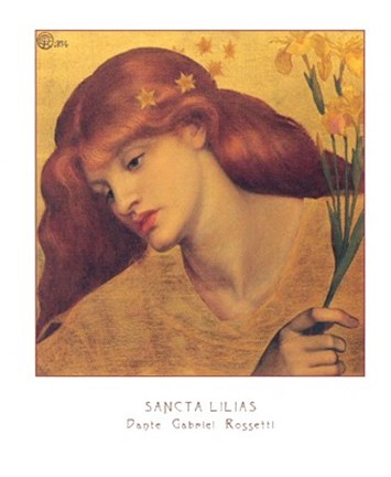 Framed Sancta Lilias Print