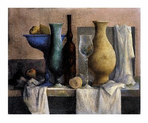 Framed Formes et Couleurs Print