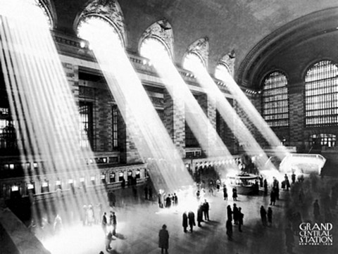 Framed Grand Central, 1934 Print