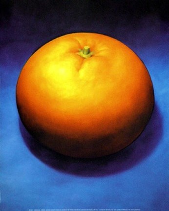 Framed Orange Print