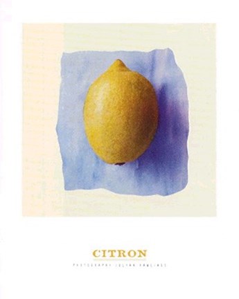 Framed Citrone Print