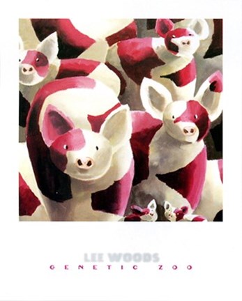 Framed Genetic Zoo III Print