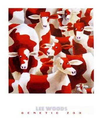 Framed Genetic Zoo IV Print