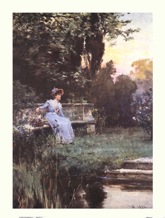 Framed Moment's Peace Print