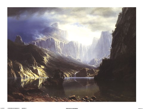 Framed Sierra Nevada 2 Print