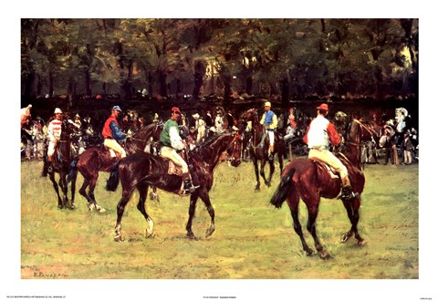 Framed In the Paddock Print