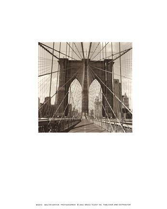Framed Brooklyn Bridge Print