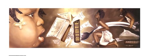 Framed Tough to Swallow (Girl) Print