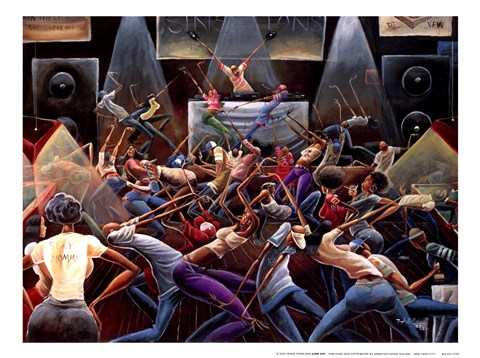 Framed Jump Off (medium) Print