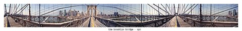 Framed Brooklyn Bridge, NYC Print