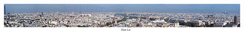 Framed Paris (Color) Print