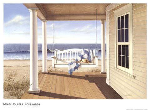 Framed Soft Winds Print