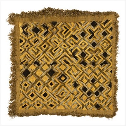 Framed Rafia III Print