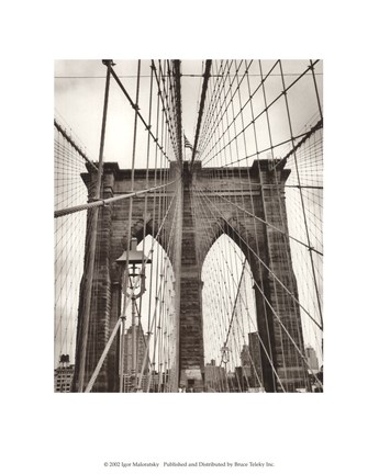 Framed Brooklyn Bridge Print