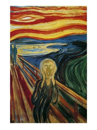 Framed Scream, c.1893 Print