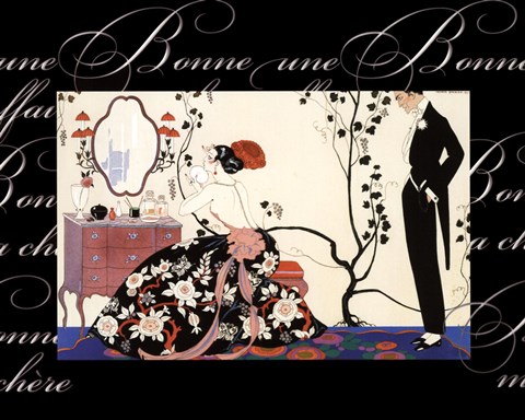 Framed Souffle de Poudre Print