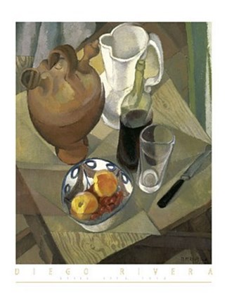 Framed Naturaleza Muerta Print