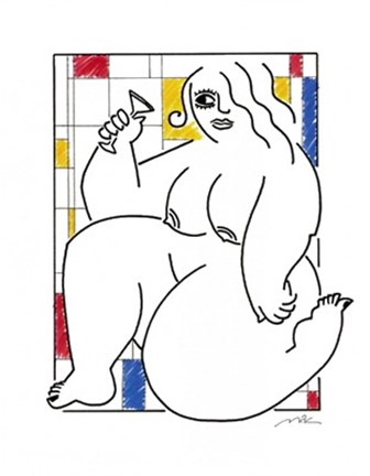 Framed Femme IV Print