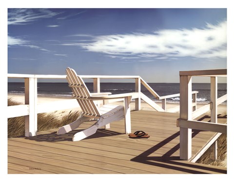 Framed Sun Deck Print