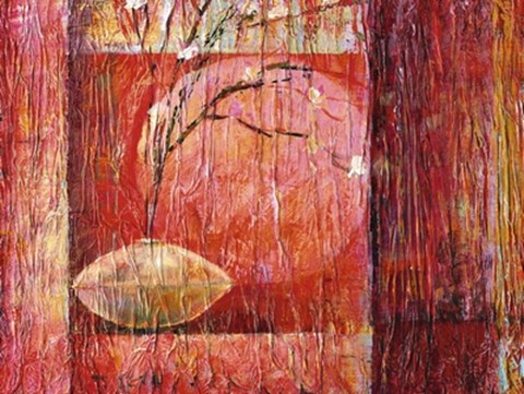 Framed Composition with Blossom II Print