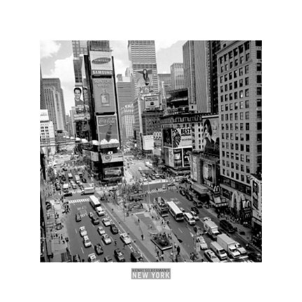 Framed Times Square Afternoon Print