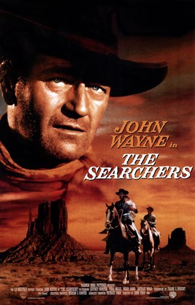 Framed Searchers John Wayne Print