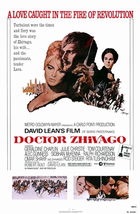 Framed Doctor Zhivago Print