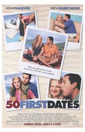 Framed 50 First Dates - pictures Print