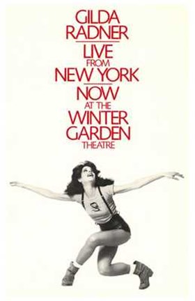 Framed Gilda Radner - Live from New York (Broadway) Print