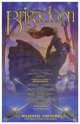 Framed Brigadoon (Broadway Musical) Print