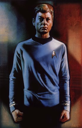 Framed Star Trek - Dr. McCoy Print