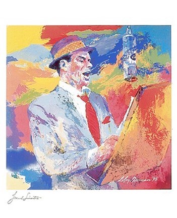Framed Frank Sinatra Print