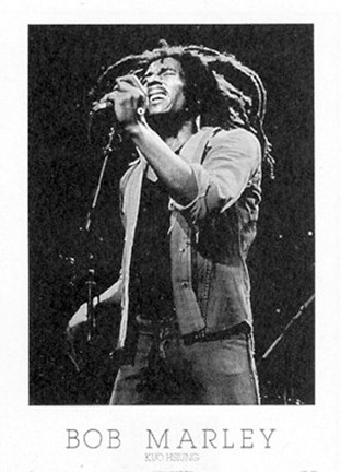 Framed Bob Marley Print
