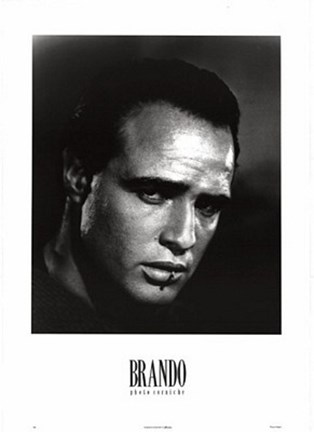 Framed Marlon Brando, photo Print